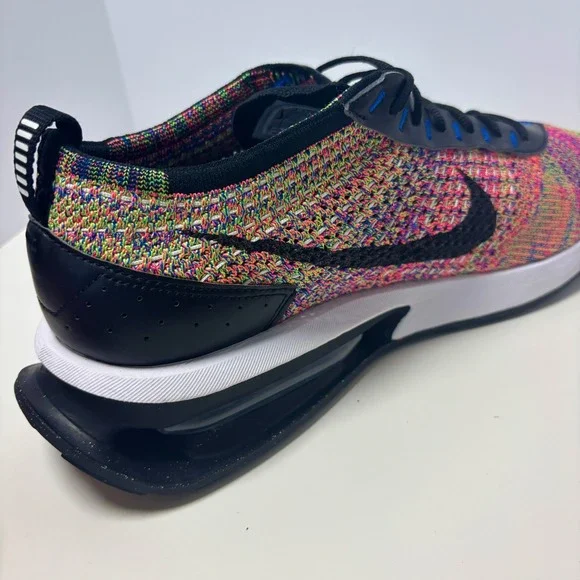 Nike Air Max Flyknit Racer Mens Size 11.5 Multi Color Shoes Sneakers FD2765-900 - Picture 6 of 8